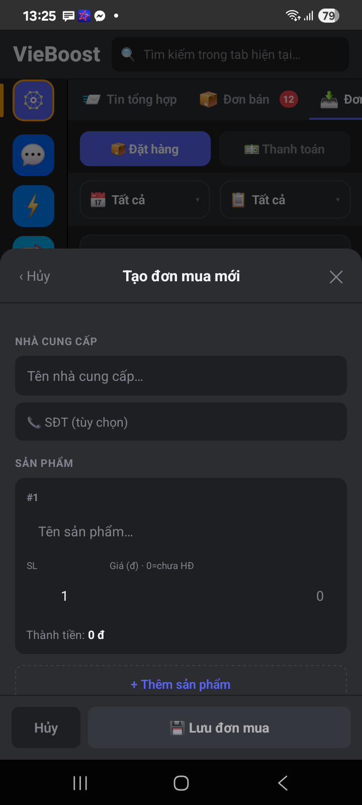 Chi tiết đơn mua đã nhận hàng, phải trả 6 triệu, lịch sử trạng thái